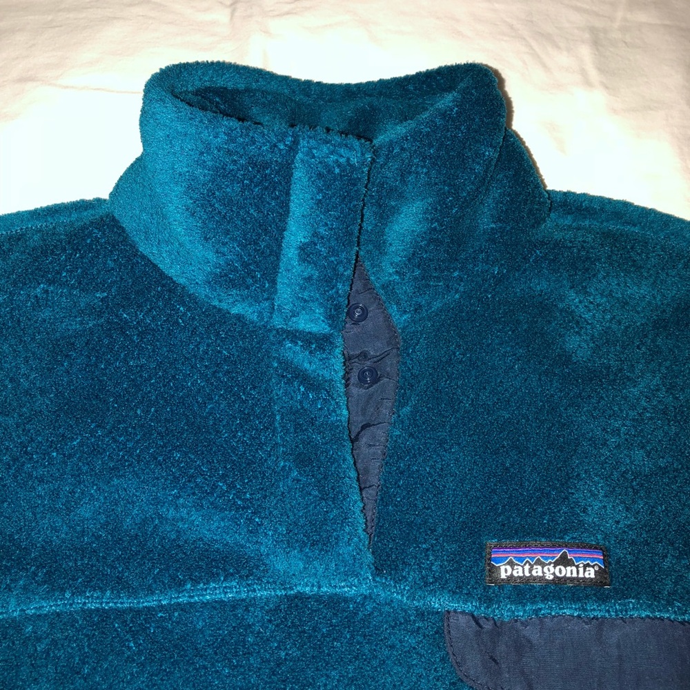 Patagonia Retool Snap T Pullover Underwater Blue L